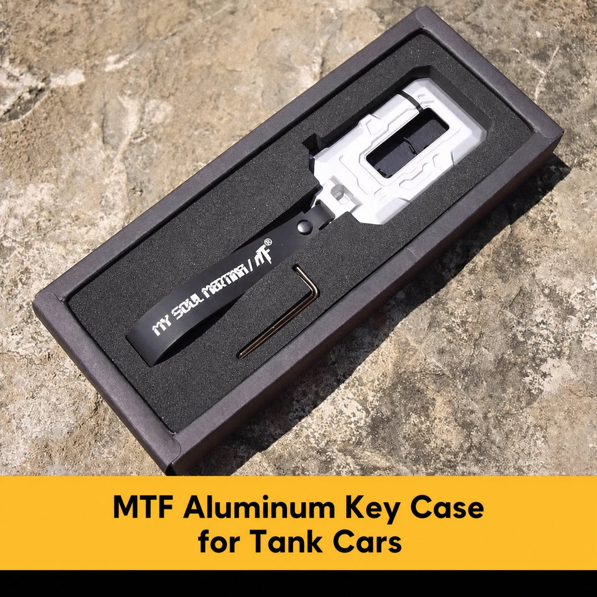 MTF Aluminium Key Case for Tank Cars