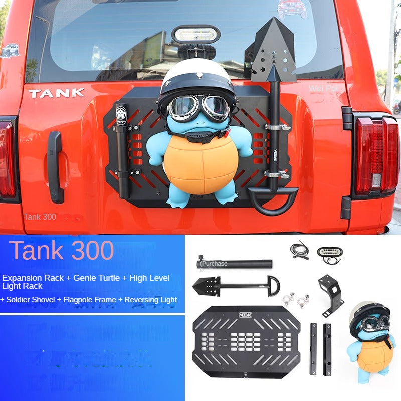 Rear Tailgate Expansion Bracket and Accessory Mount for GWM Tank Builds - product image 10 of 21