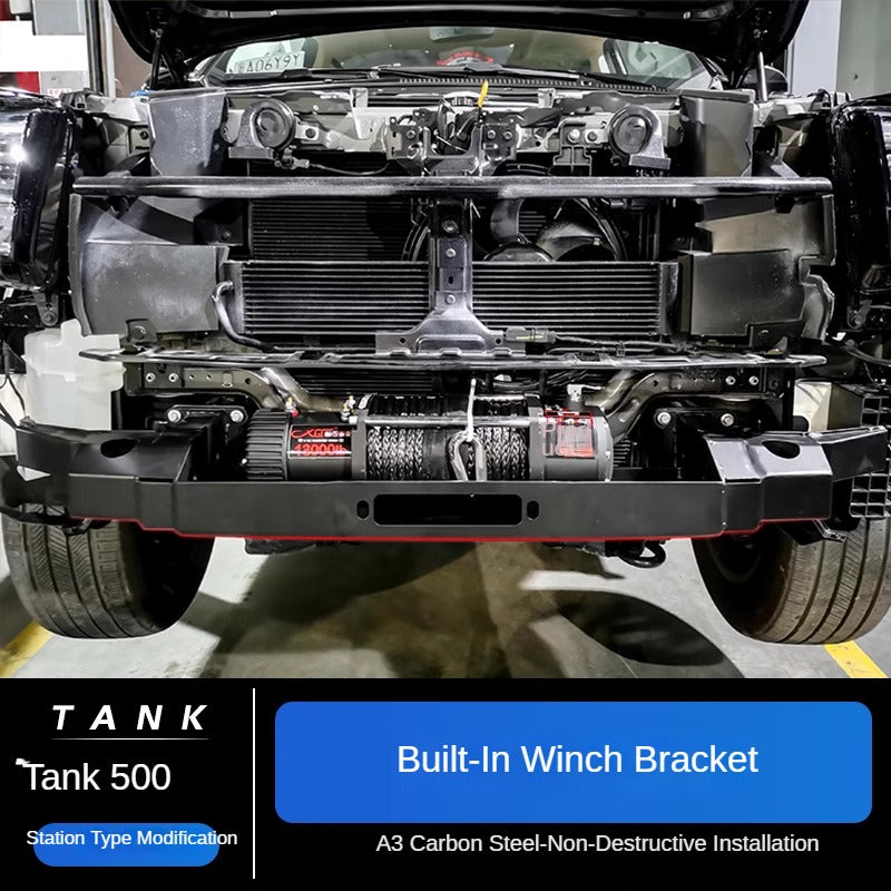 Electric Winch, Bracket & Remote Options for GWM Tank 300/500