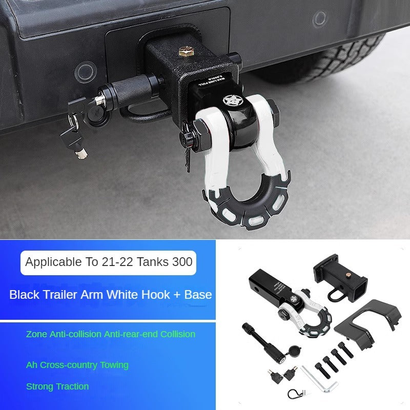 Iron Ride 02 Tow Hook & Trailer Arm Options for GWM Tank 300
