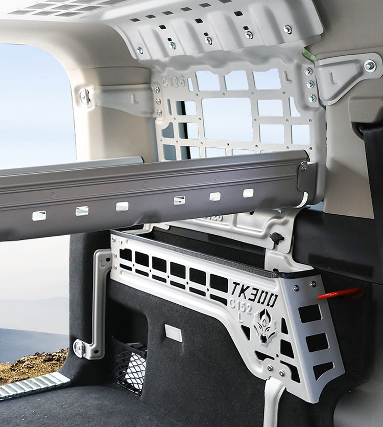 Aluminum Trunk Side Storage Rack System for GWM Tank 300