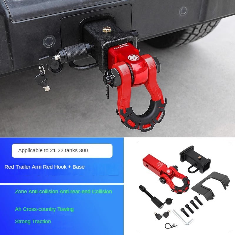 Iron Ride 02 Tow Hook & Trailer Arm Options for GWM Tank 300