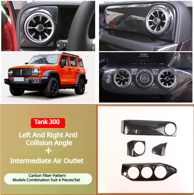 Interior Gear Panel Trim Stickers for GWM Tank 300 - product image 10 of 14