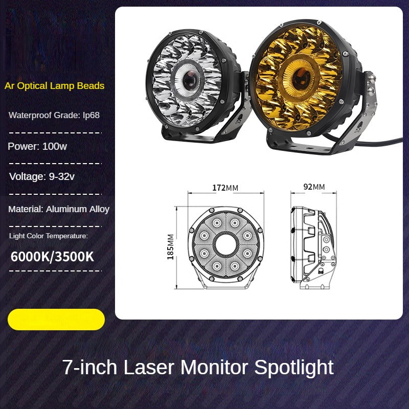 LITU Roof Light Bar and Laser Spotlight Options for GWM Tank Builds - product image 14 of 20