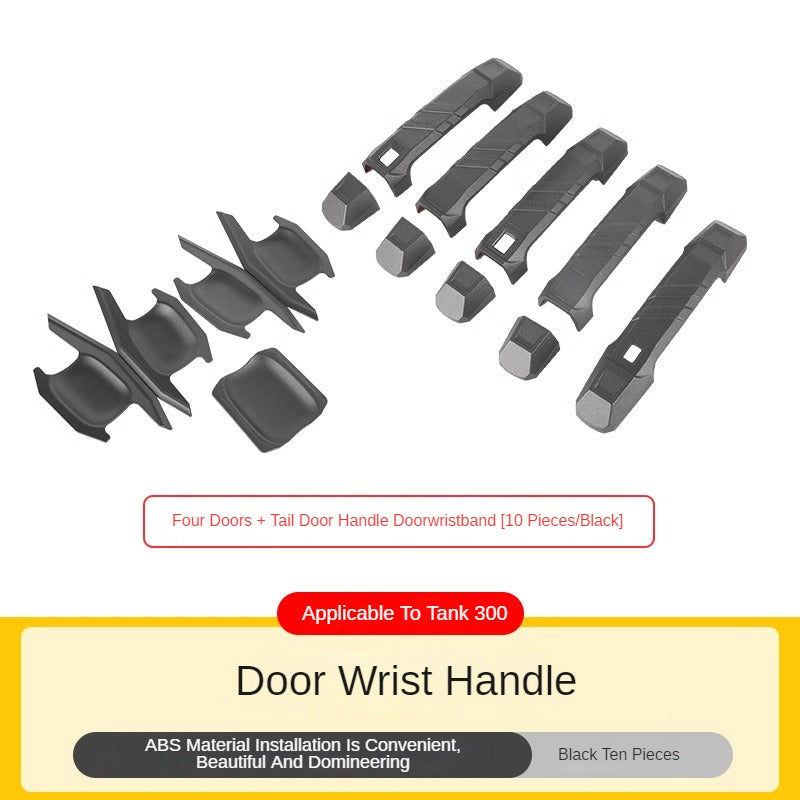 Exterior Door Handle Sticker Trim for GWM Tank 300 - product image 5 of 11