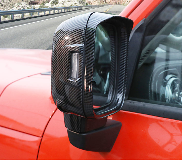 Rear View Mirror Cover and Rain Eyebrow Pair for GWM Tank 300 - product image 3 of 9