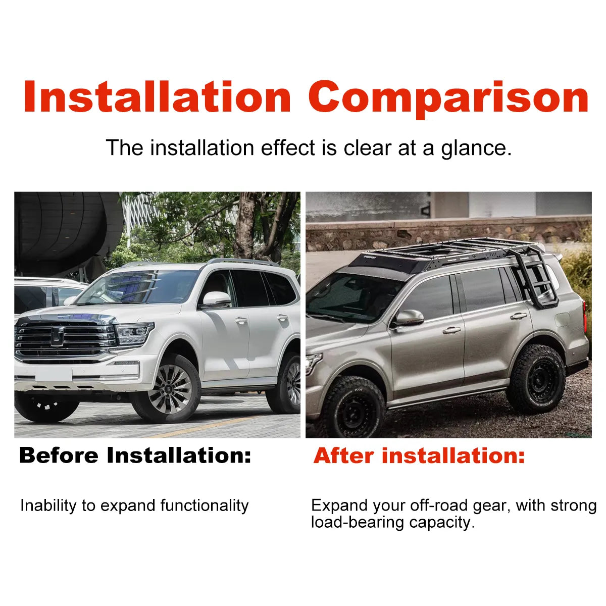 MK Sharp Roof Rack for GWM Tank 500 Hybrid