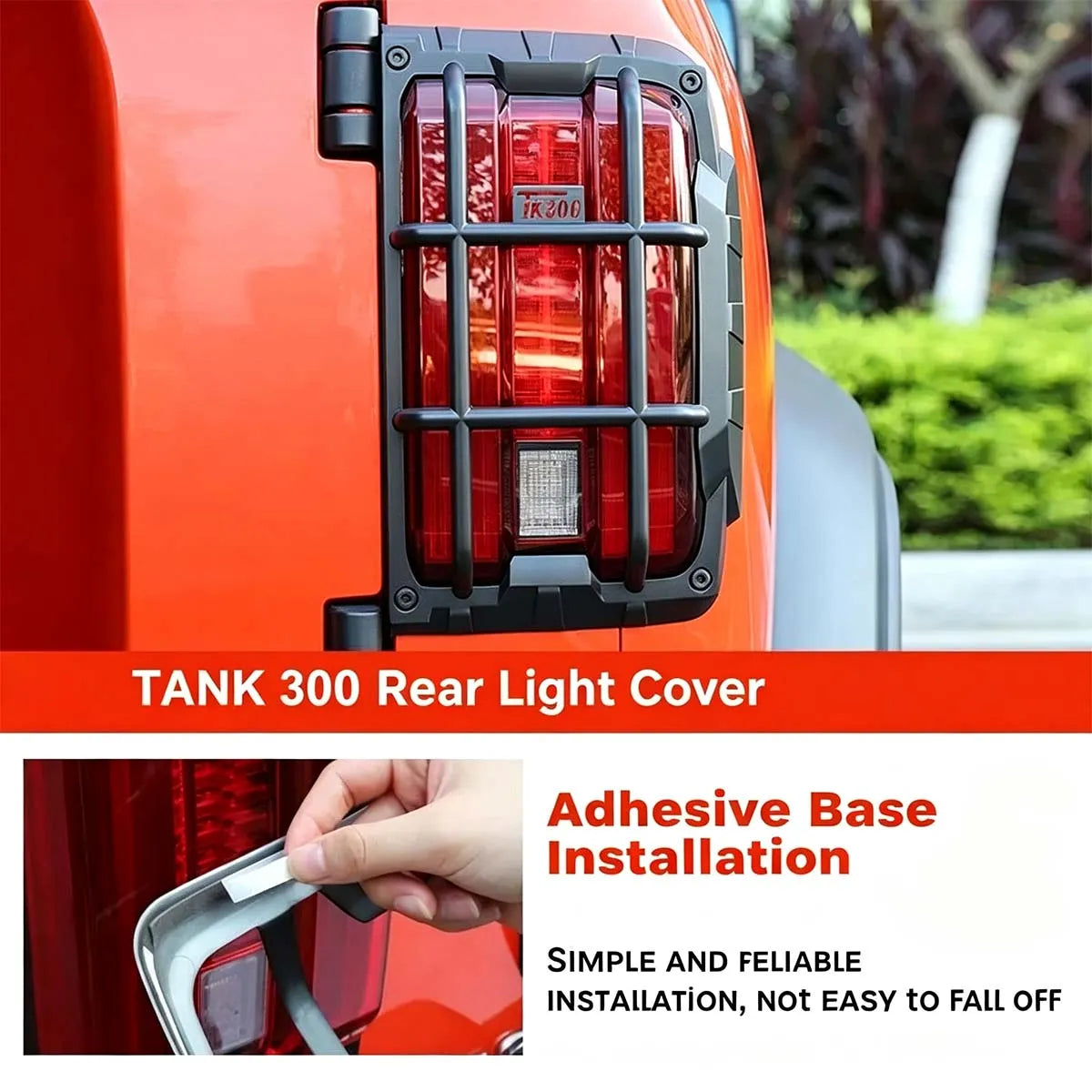 Front & Rear Light Guard Covers for Tank 300
