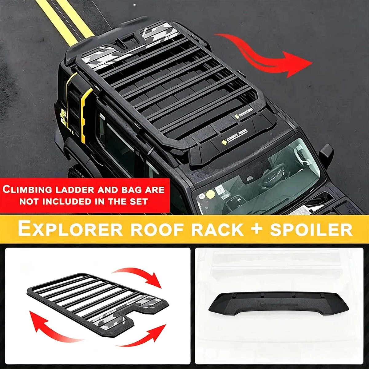 Track Roof Kit for Traveler Tank – Style 3