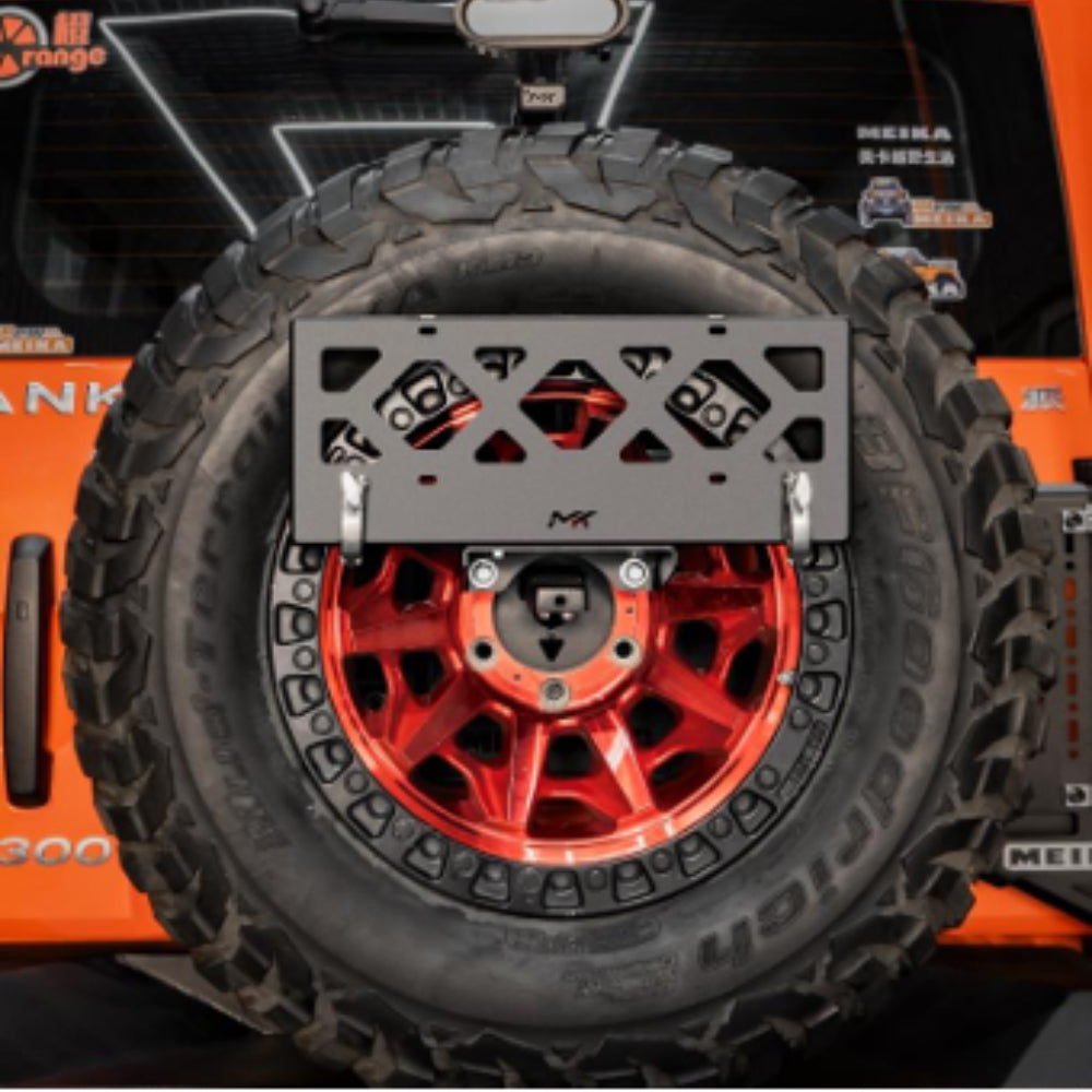 GWM Tank 300 MK Multi-functional Spare Tire License Frame