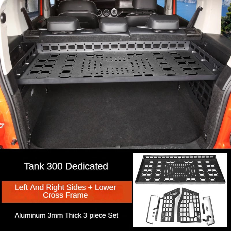 Modular Trunk Side Window Storage Rack System for GWM Tank 300