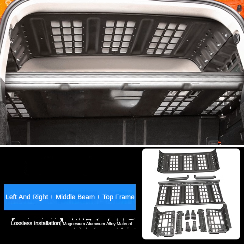 Aluminum Trunk Side Storage Rack System for GWM Tank 300