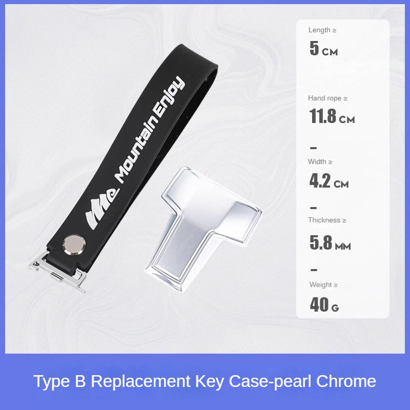 Half-Pack Chrome Key Shell for GWM Tank 300 and Tank 500 - product image 5 of 10