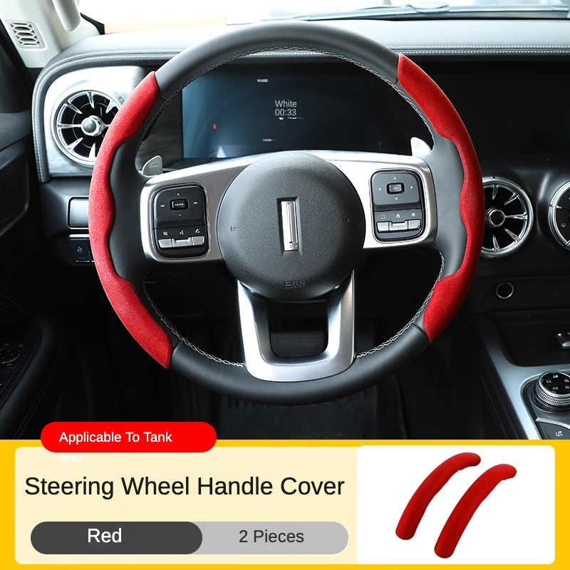 Ultra-Thin Suede Steering Wheel Cover for GWM Tank 300 - product image 9 of 9