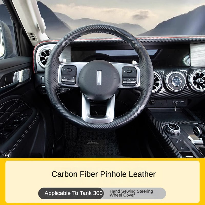 Ultra-Thin Suede Steering Wheel Cover for GWM Tank 300 - product image 4 of 9
