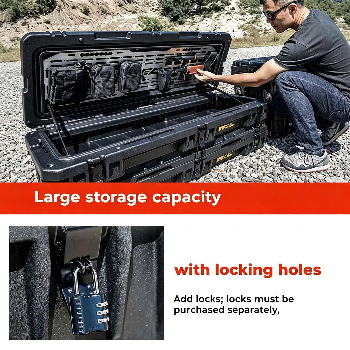 95-liter fast-removal box-type equipment for 300/400/500 Tank