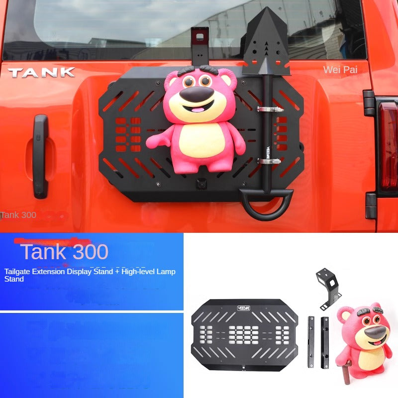 Rear Tailgate Expansion Bracket and Accessory Mount for GWM Tank Builds - product image 11 of 21
