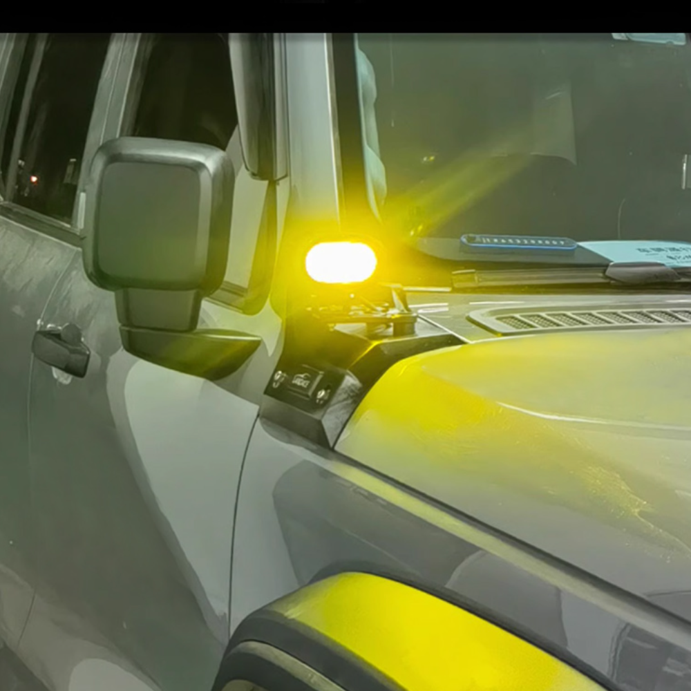 Landace A-Pillar Spotlight Stand Basic for GWM Tank 300 (Without Lights) - product image 3 of 6