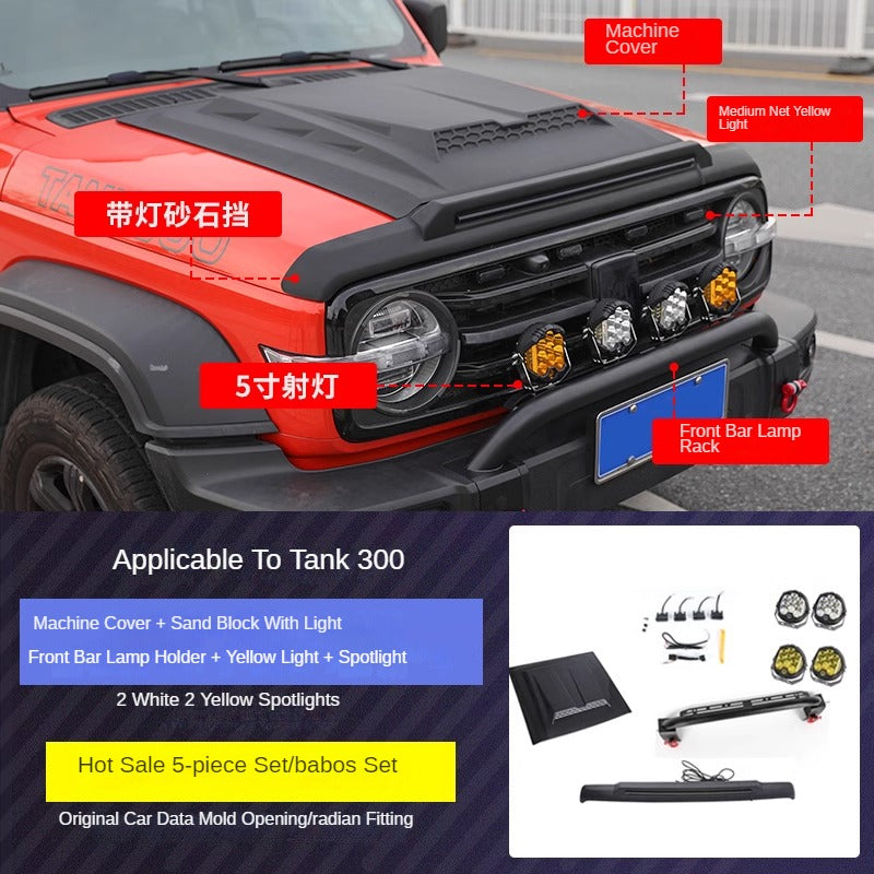 Blackout Exterior Lighting and Styling Kit Options for GWM Tank 300 - product image 16 of 21