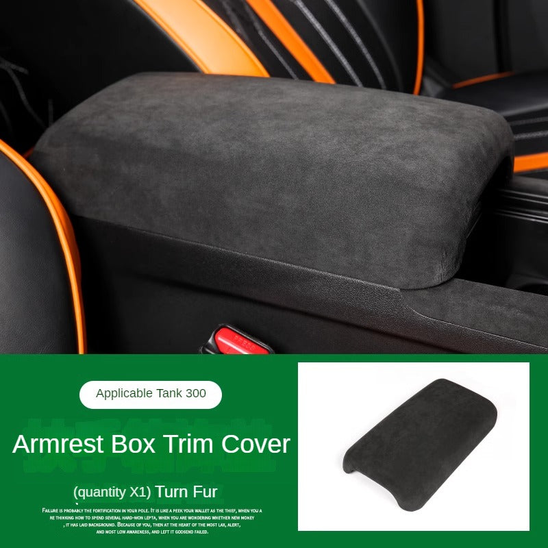 Suede-Style Interior Trim Set for GWM Tank 300 - product image 12 of 13