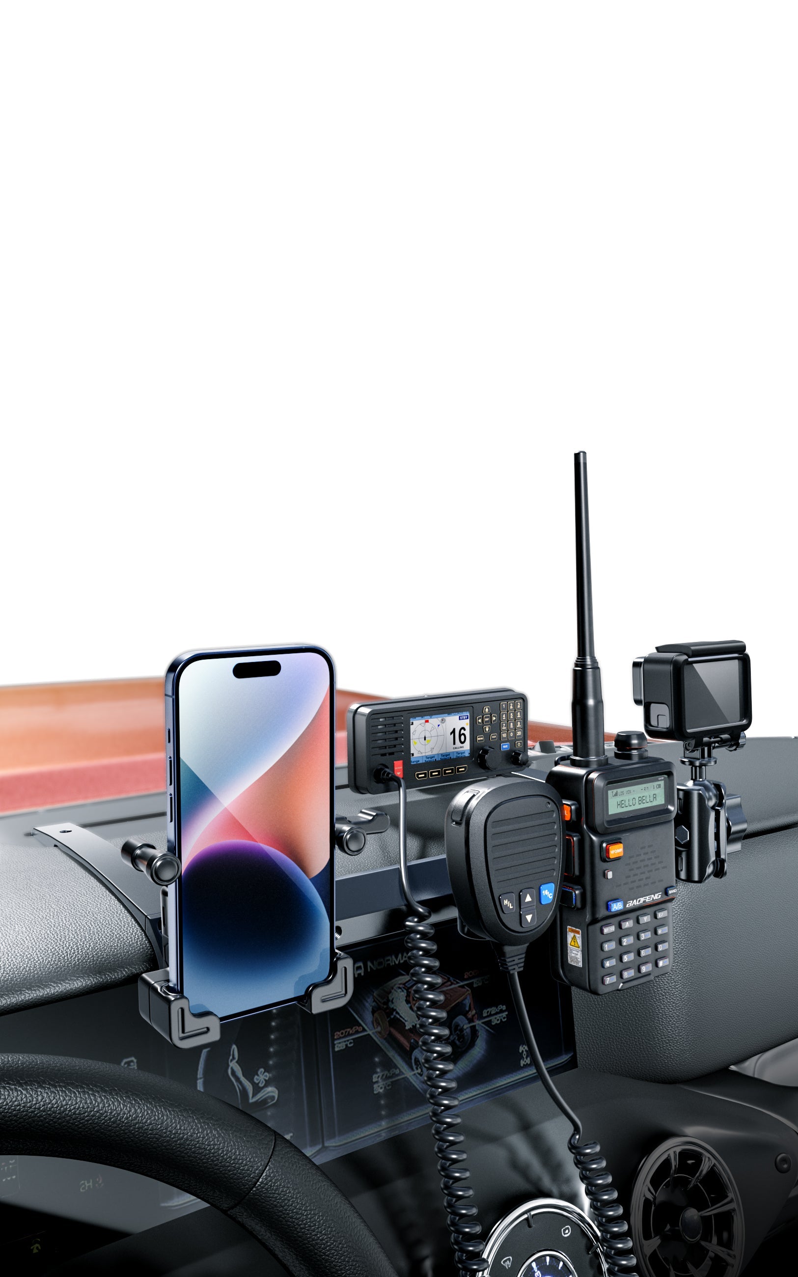 GWM RAWME Tank Central Control Integrated Bracket