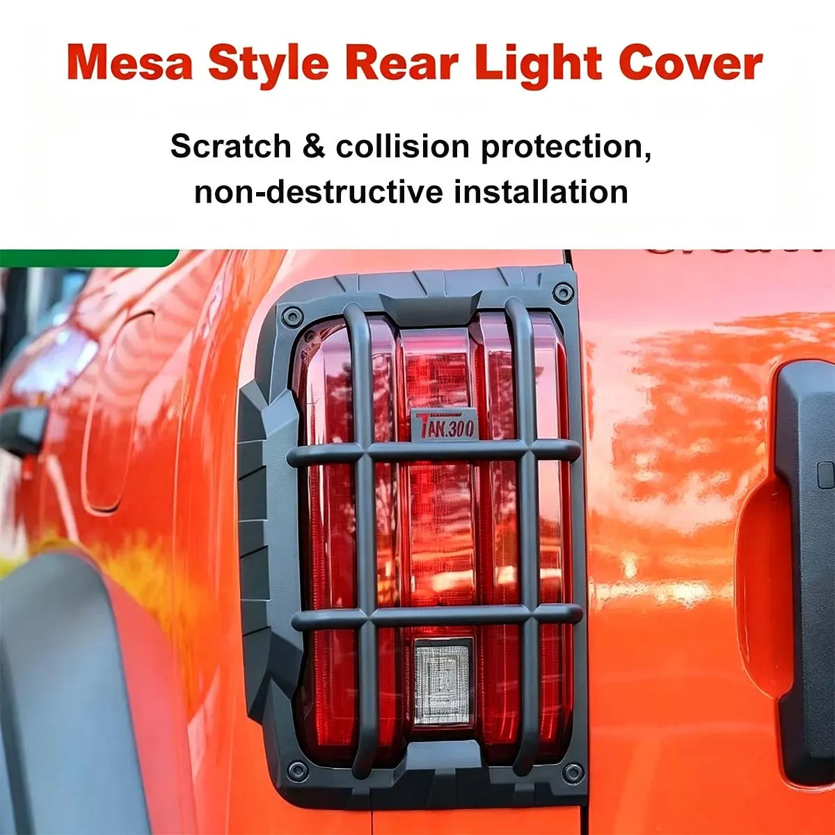 Front & Rear Light Guard Covers for Tank 300