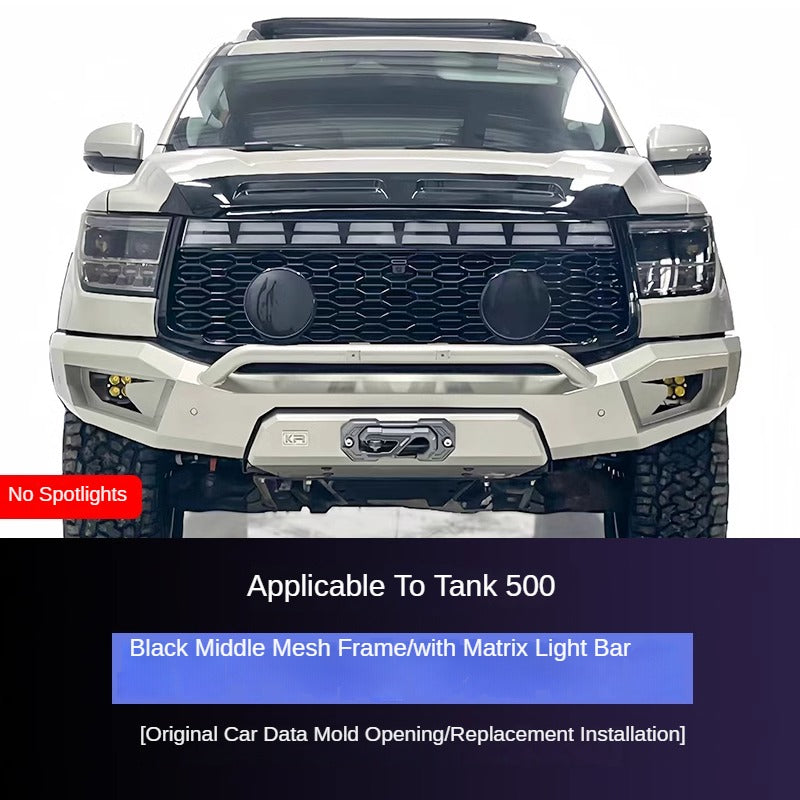 Black Samurai NG Front Grille and Trim Options for GWM Tank 500 - product image 7 of 8