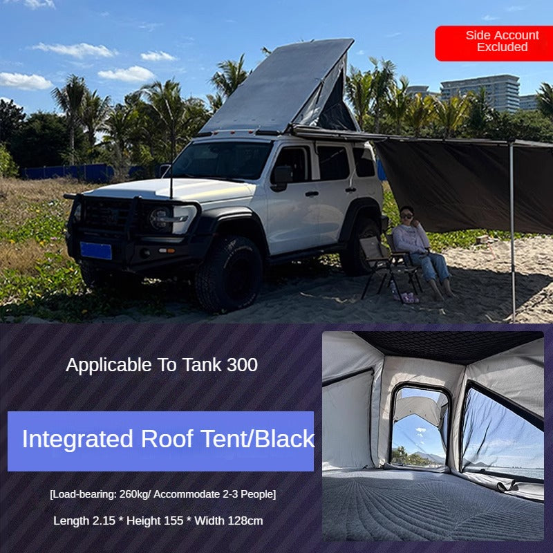Integrated Roof Tent and Side Canopy for GWM Tank 300 - product image 4 of 5