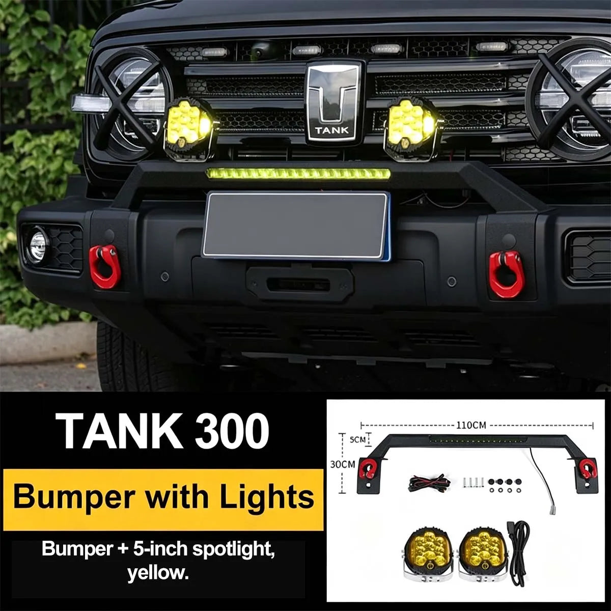 Front bumper Tank 300 – Style 4