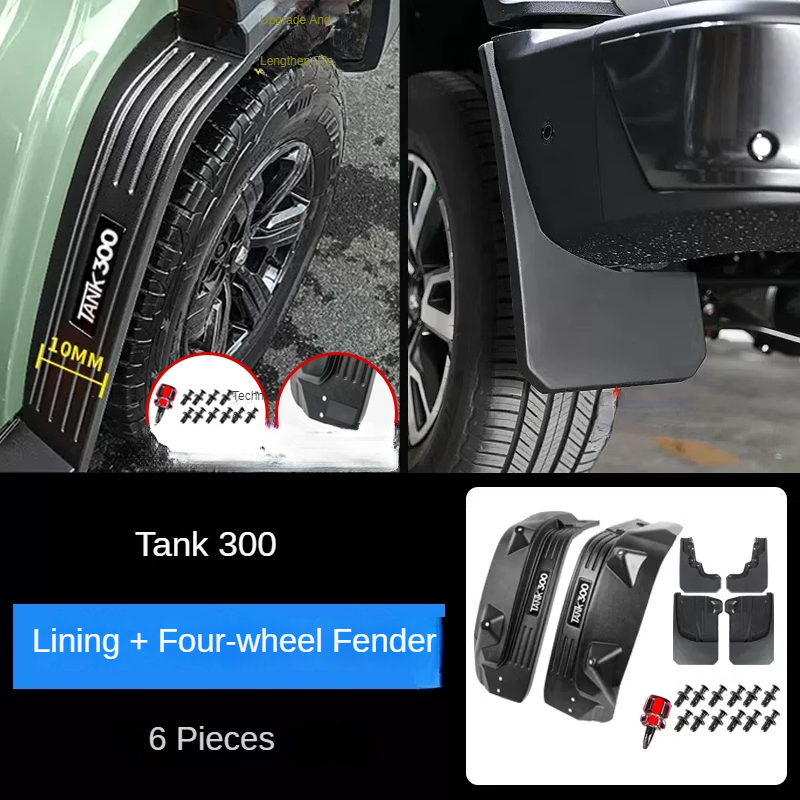 Fender Flare and Liner Set for 2021-2023 GWM Tank 300 - product image 5 of 7