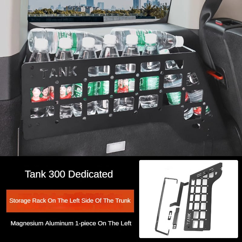 Modular Trunk Side Window Storage Rack System for GWM Tank 300