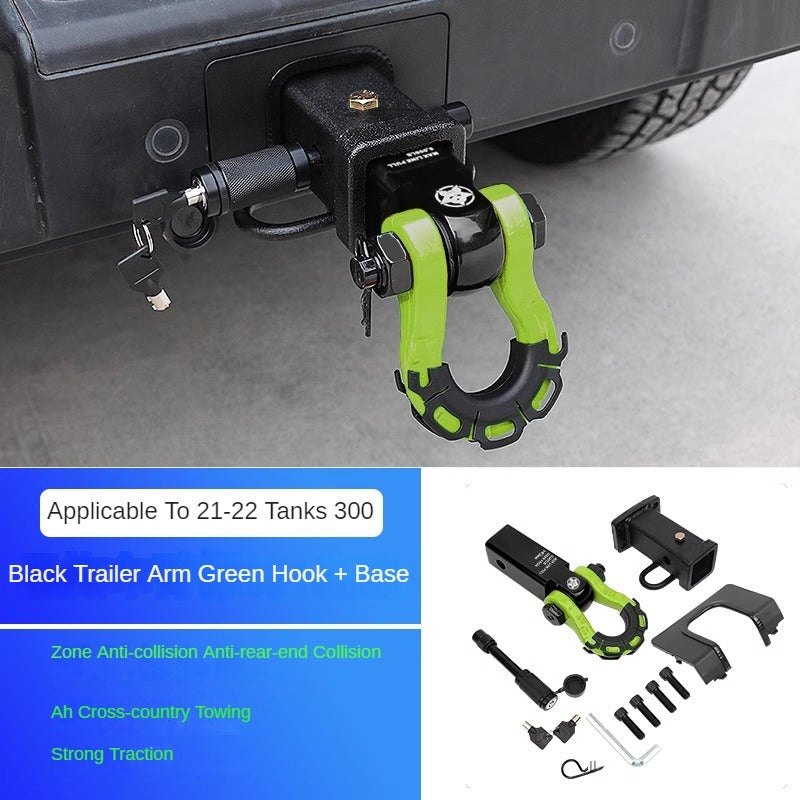 Iron Ride 02 Tow Hook & Trailer Arm Options for GWM Tank 300