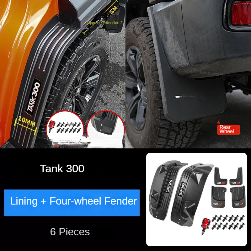 Fender Flare and Liner Set for 2021-2023 GWM Tank 300 - product image 3 of 7