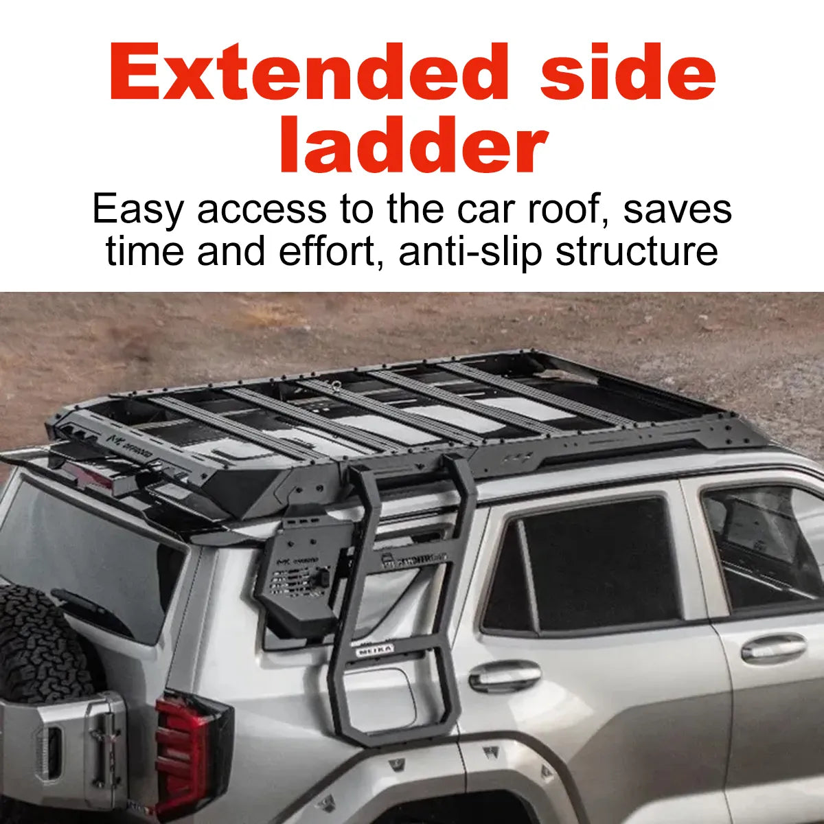 Tank 400 roof rack for the meika