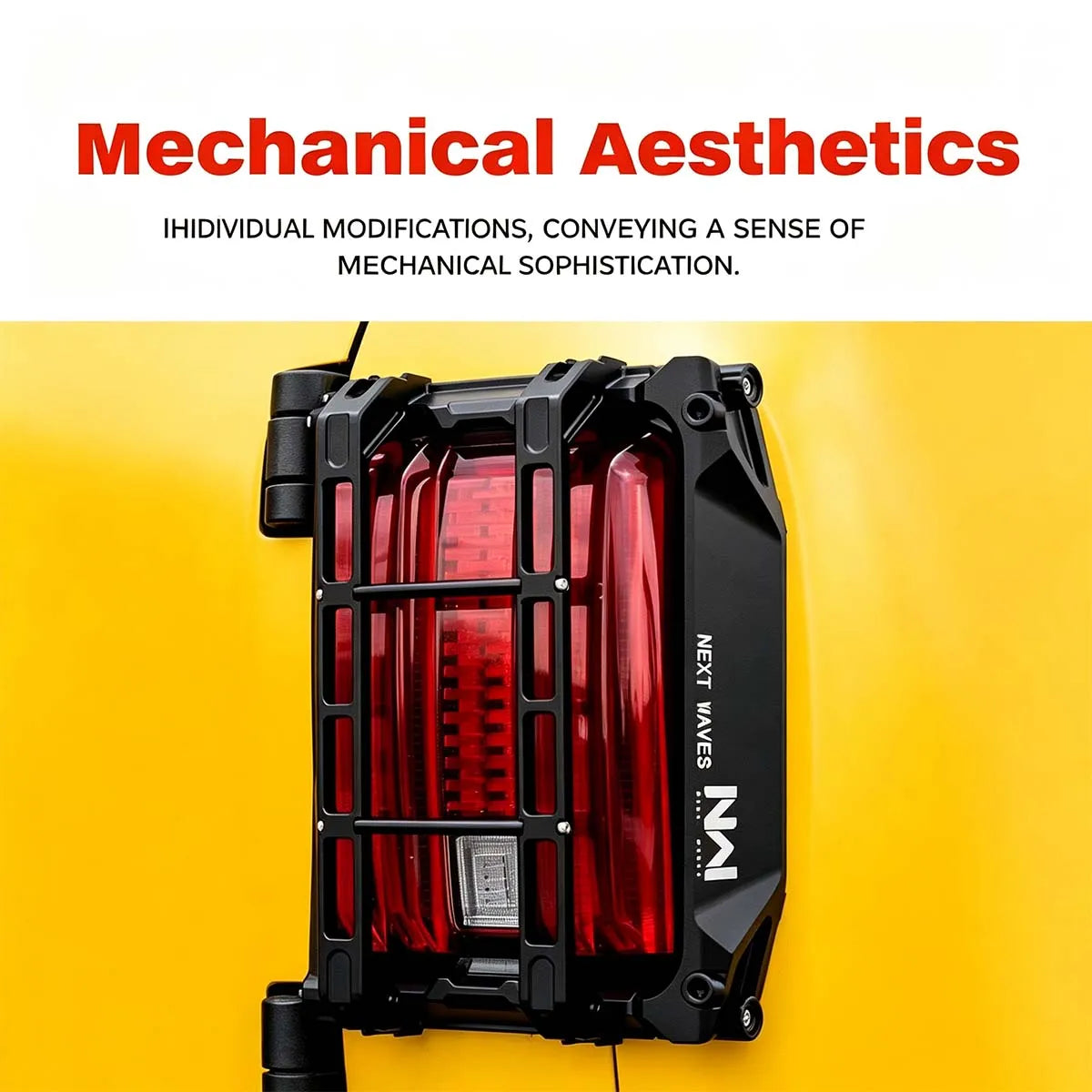 Mechanic-Style Rear Tail Light Guard Set for Tank 300 – Style 2