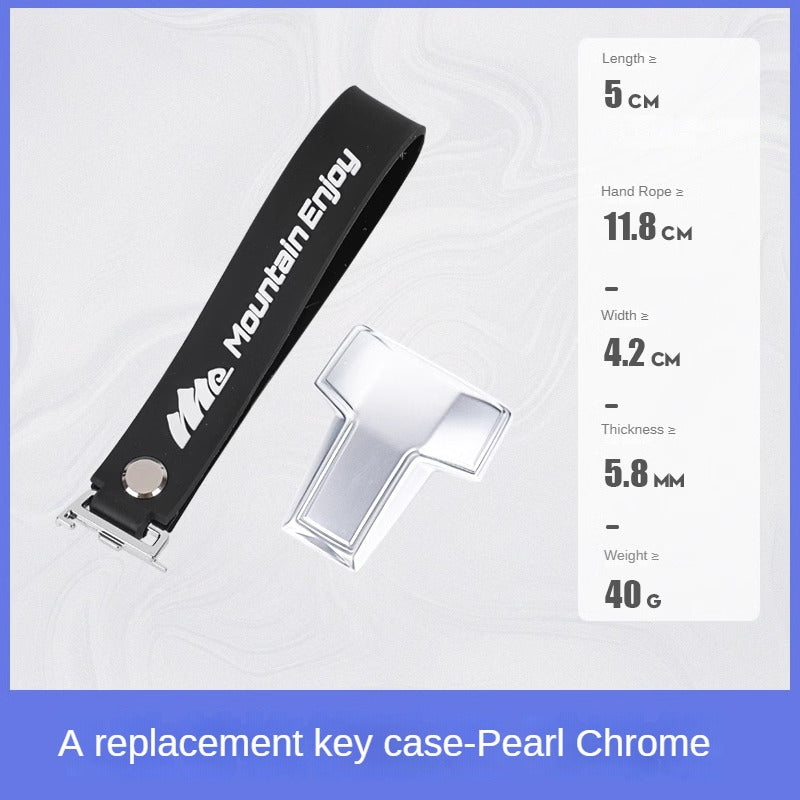 Half-Pack Chrome Key Shell for GWM Tank 300 and Tank 500 - product image 8 of 10