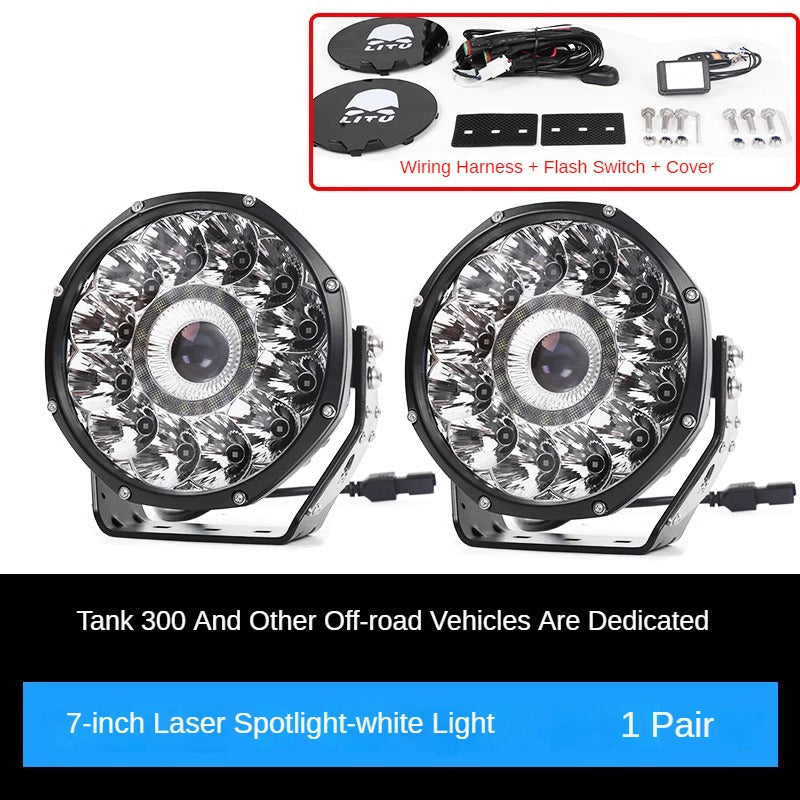 External Laser LED Spotlight Pair for GWM Tank 300 - product image 4 of 10