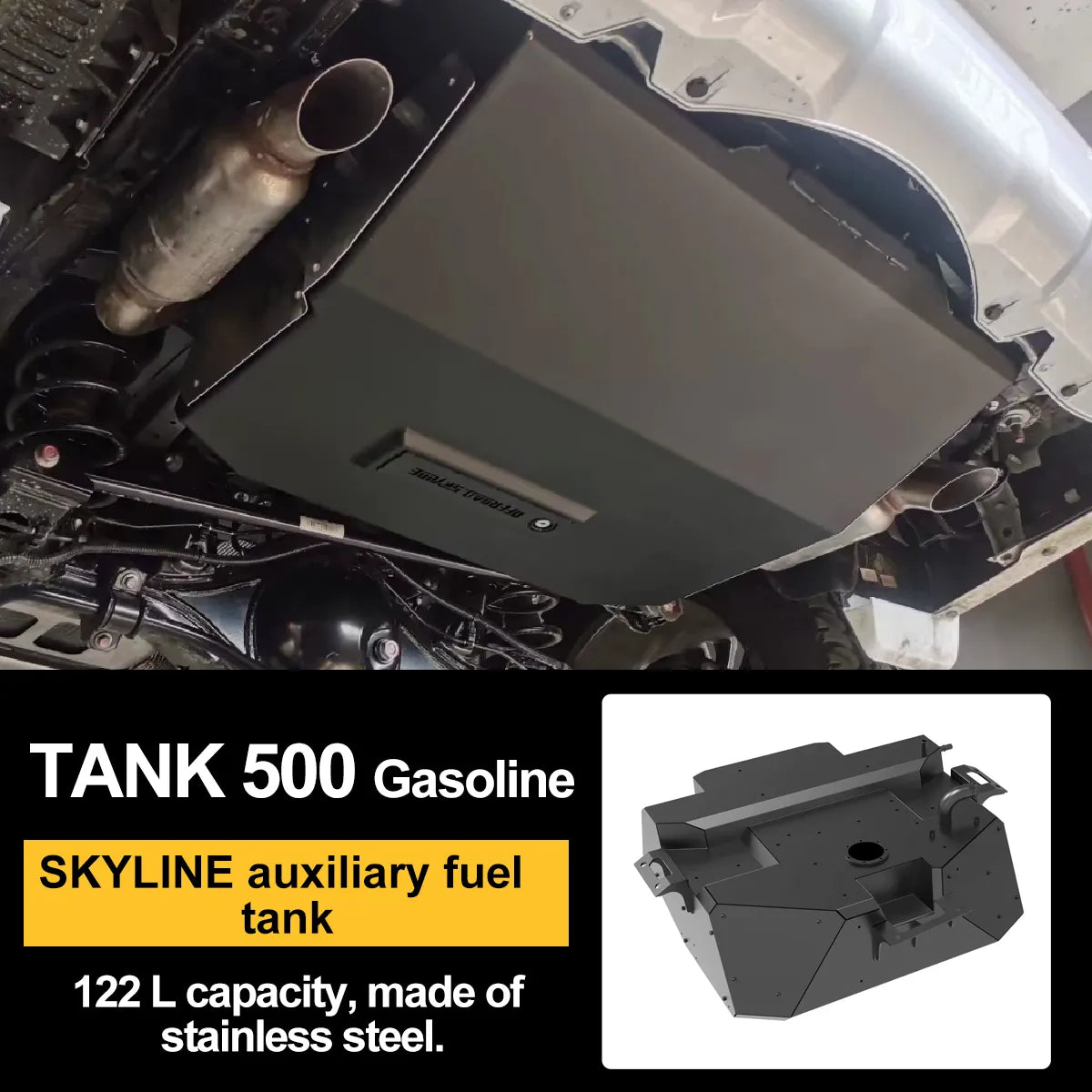SKYLINE Main & Auxiliary Fuel Tanks for GWM Tank 300, 400 & 500