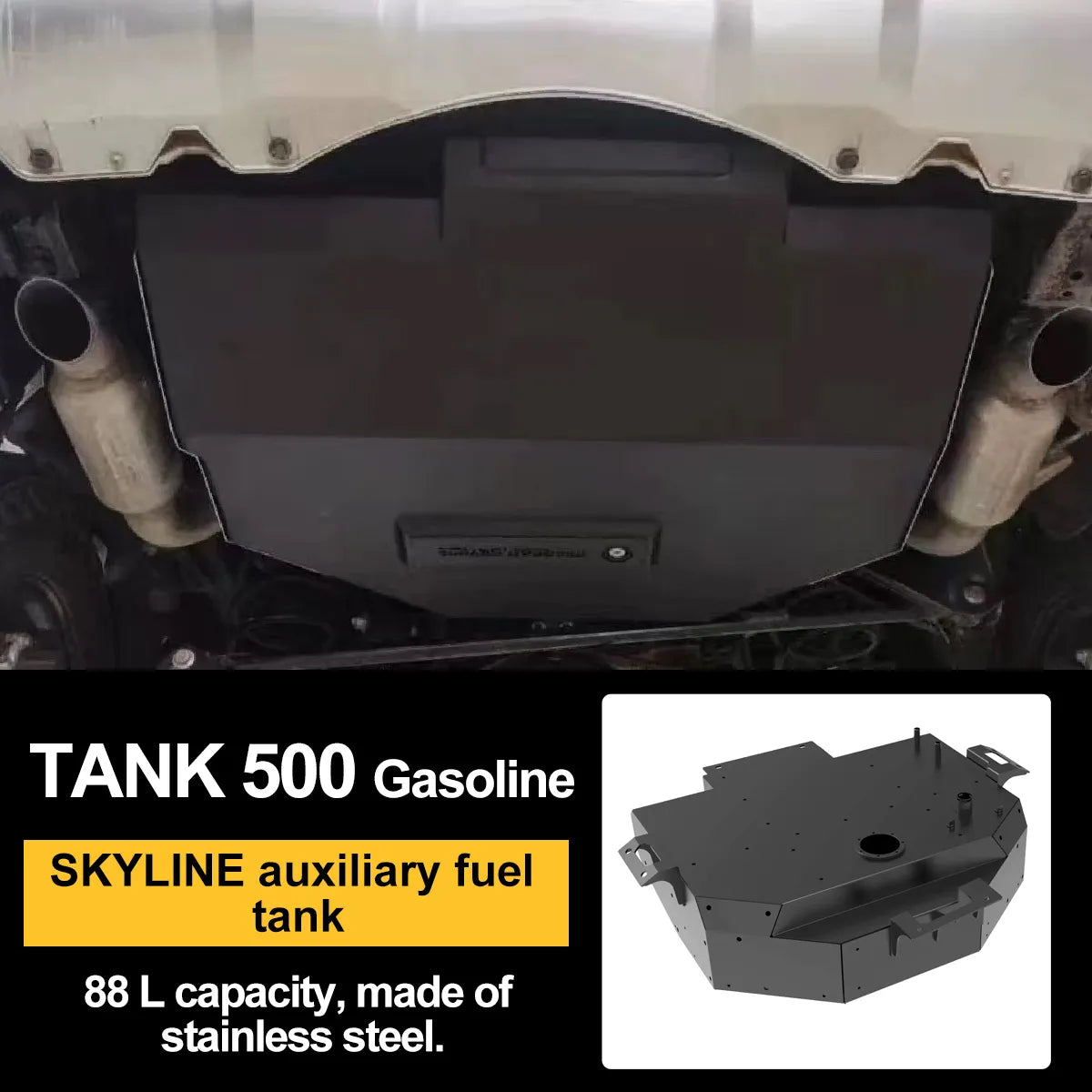 SKYLINE Main & Auxiliary Fuel Tanks for GWM Tank 300, 400 & 500