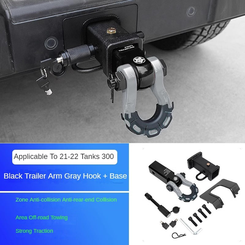 Iron Ride 02 Tow Hook & Trailer Arm Options for GWM Tank 300