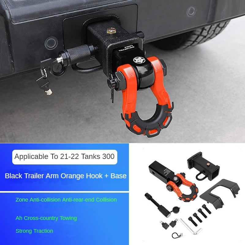 Iron Ride 02 Tow Hook & Trailer Arm Options for GWM Tank 300