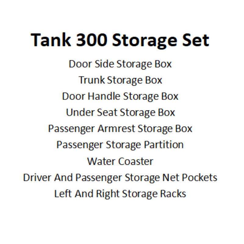 Tank 300 Storage Set