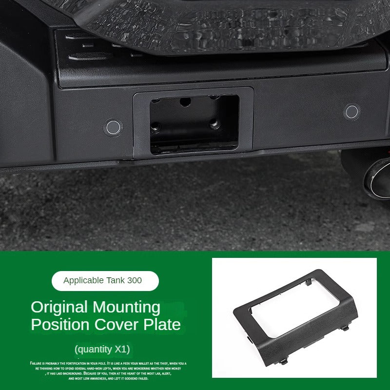 Trailer Hook, Cover Plate & Pad Options for GWM Tank 300 2021-2024 - product image 7 of 10