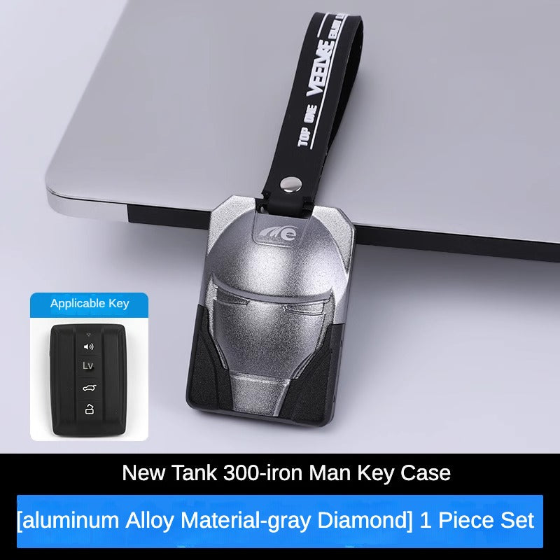 Iron Man Aluminum Alloy Key Case for GWM Tank 300/500 - product image 5 of 8