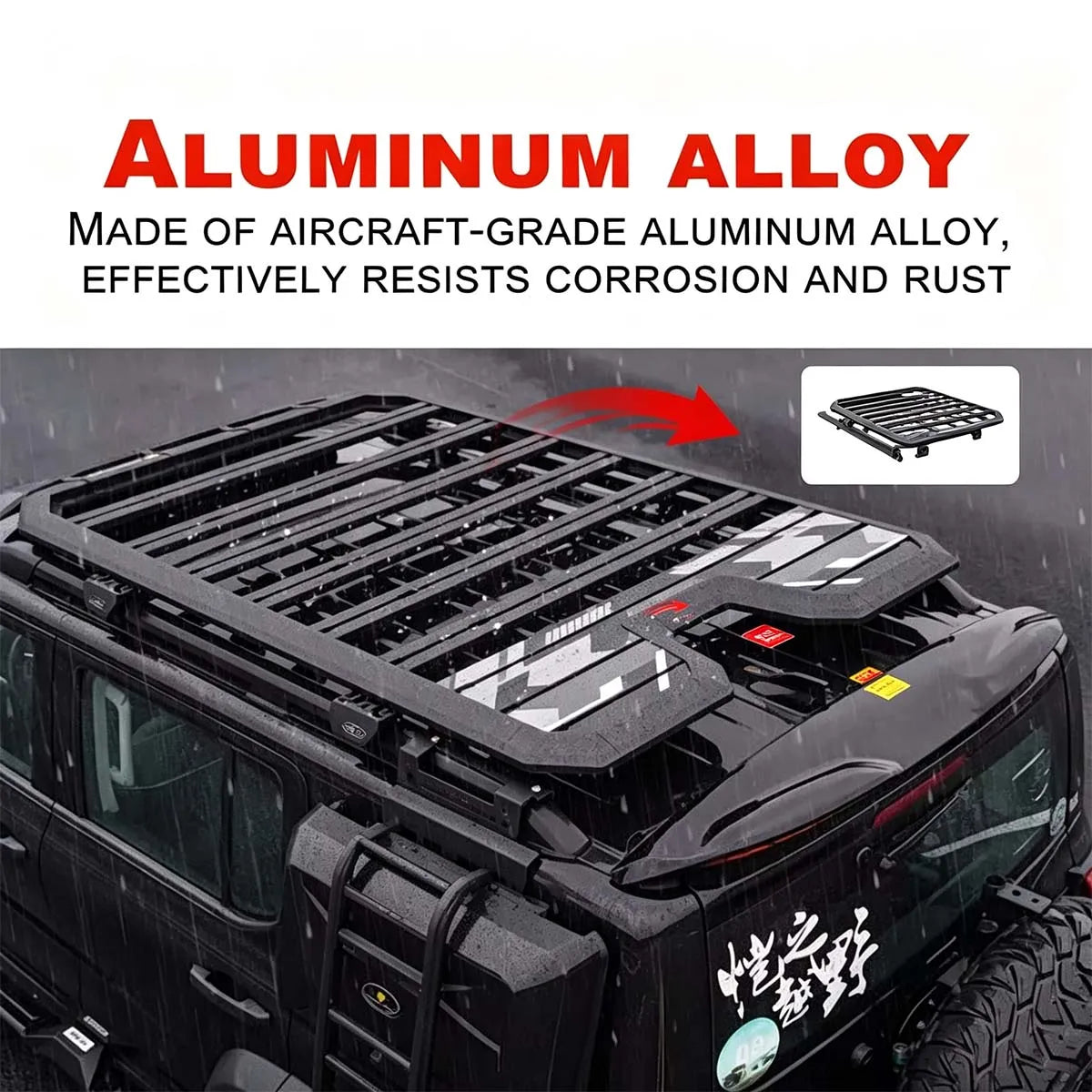 Track Roof Kit for Traveler Tank – Style 2