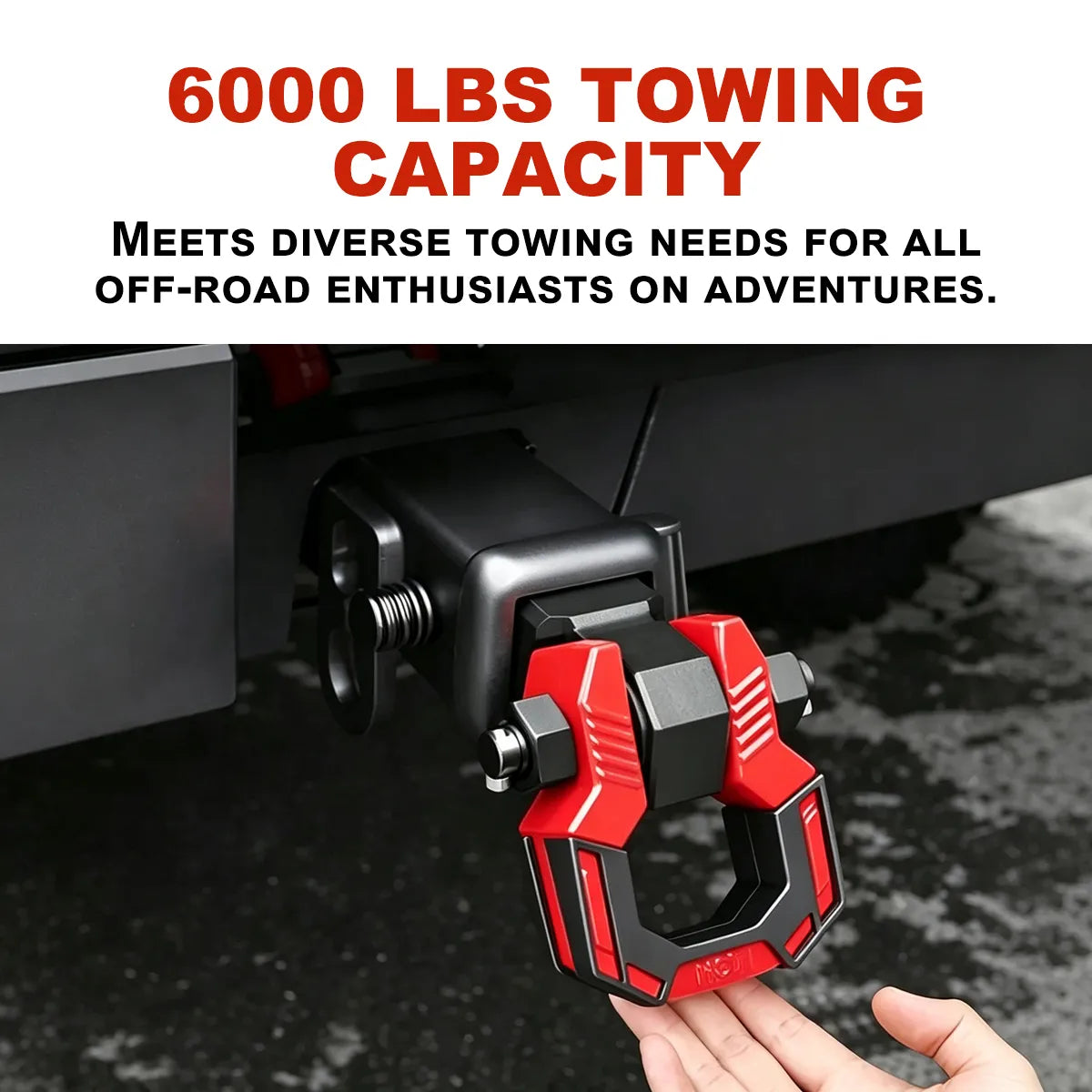 U-shaped traction coupling device for Tank 400 Hi4-T