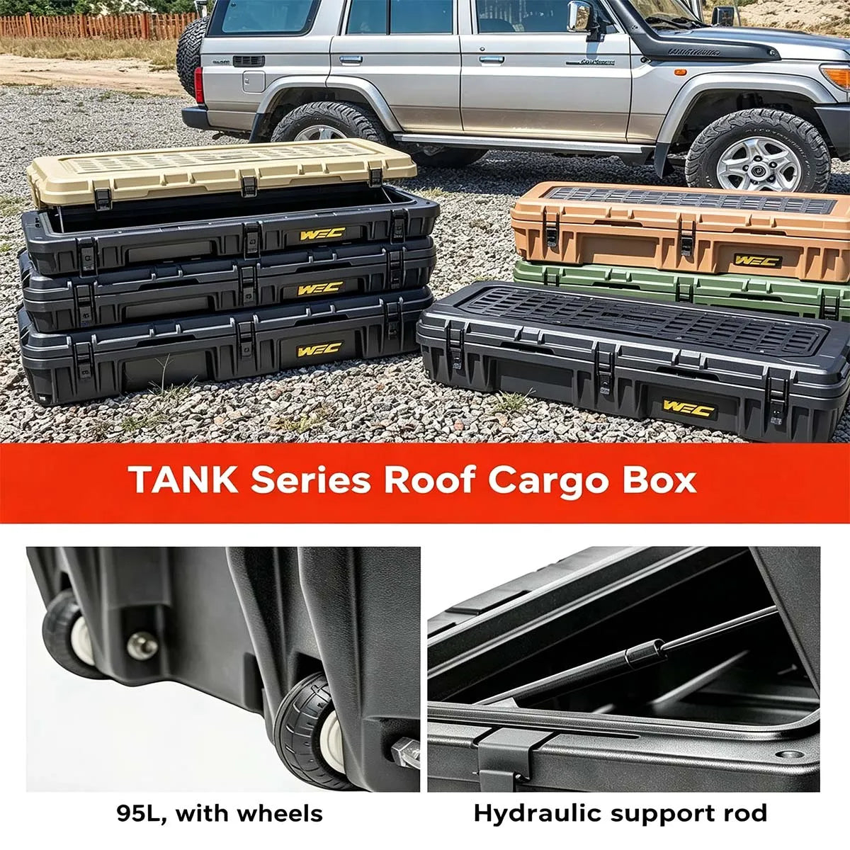 95-liter fast-removal box-type equipment for 300/400/500 Tank