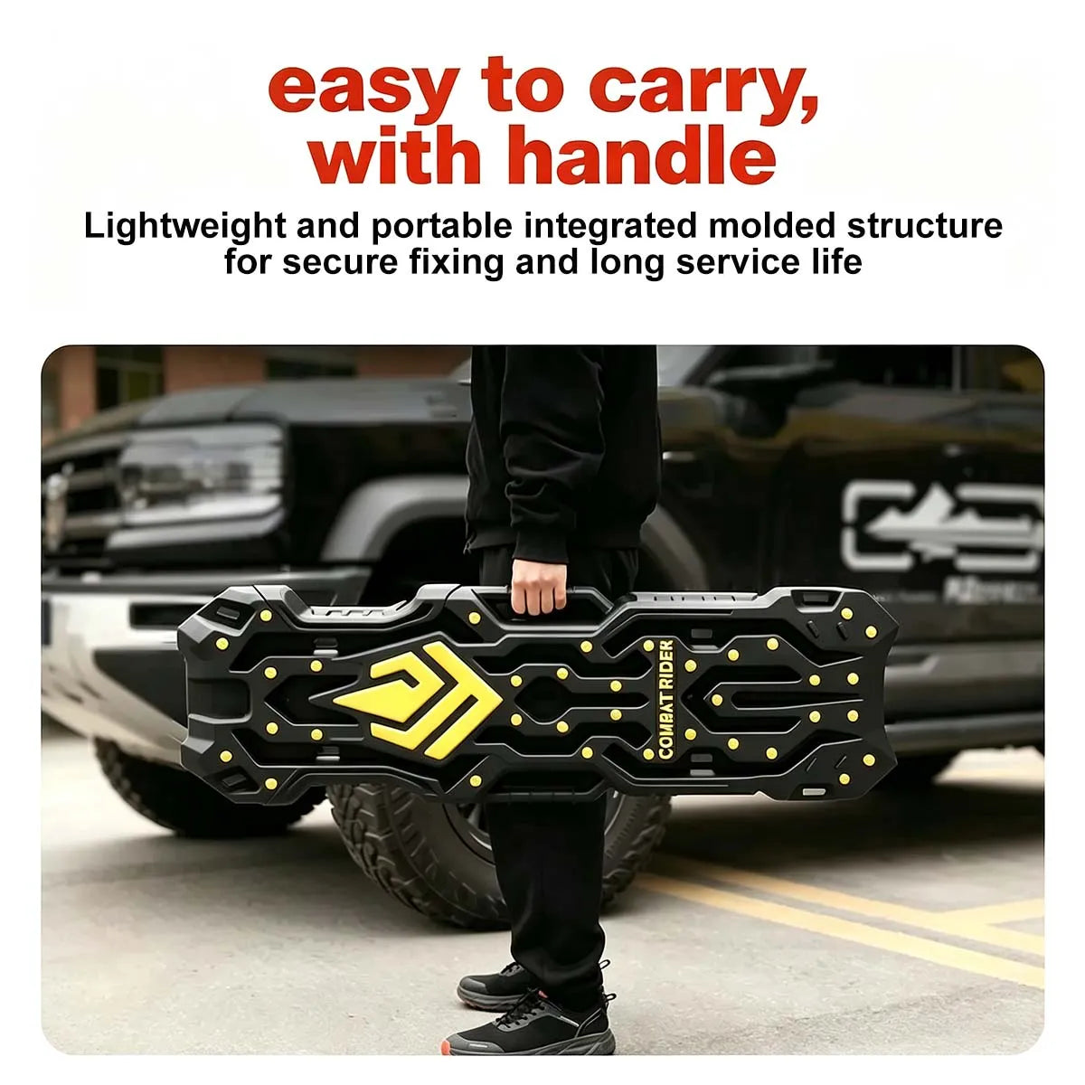 Off-Road Recovery Traction Board Set for Snow, Mud and Sand