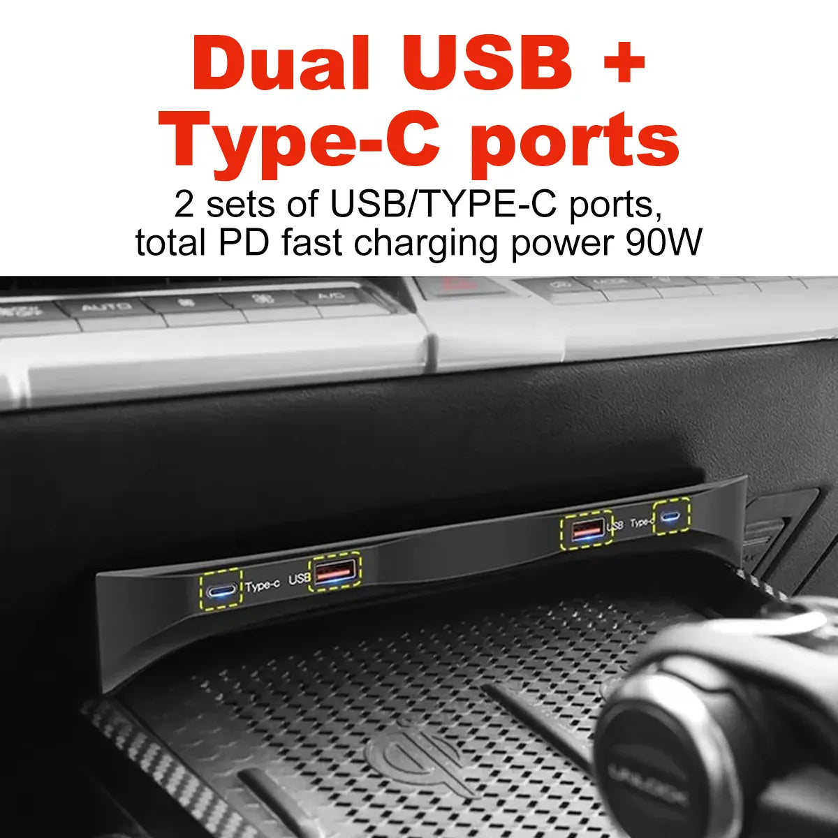 Universal expansion hub for charging Tank 400