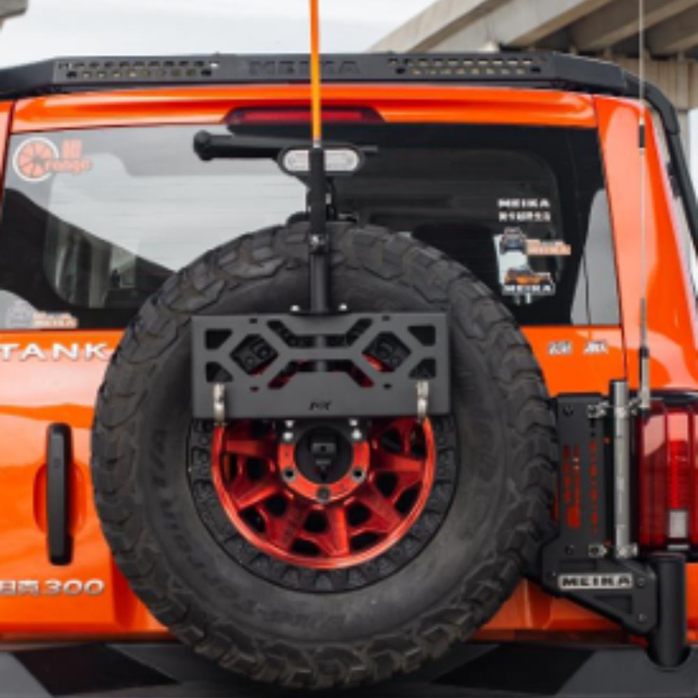 GWM Tank 300 MK Multi-functional Spare Tire License Frame (Second Generation)